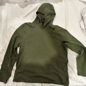 Green Lululemon waffle hoodie pullover (XXL but fits like XL)